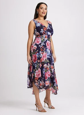 Floral Chiffon Dress