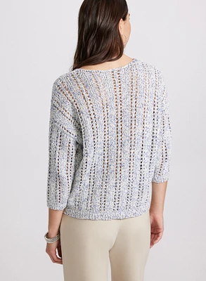 Open Knit Sweater