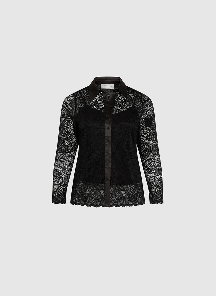 Melanie Lyne - Lace Shirt