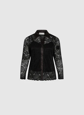 Melanie Lyne - Lace Shirt