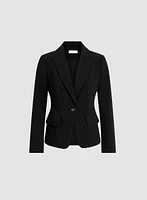 Notch Collar Blazer