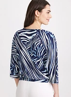 Abstract Print Top