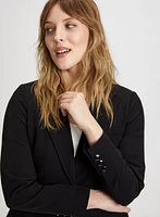 Notched Collar Blazer