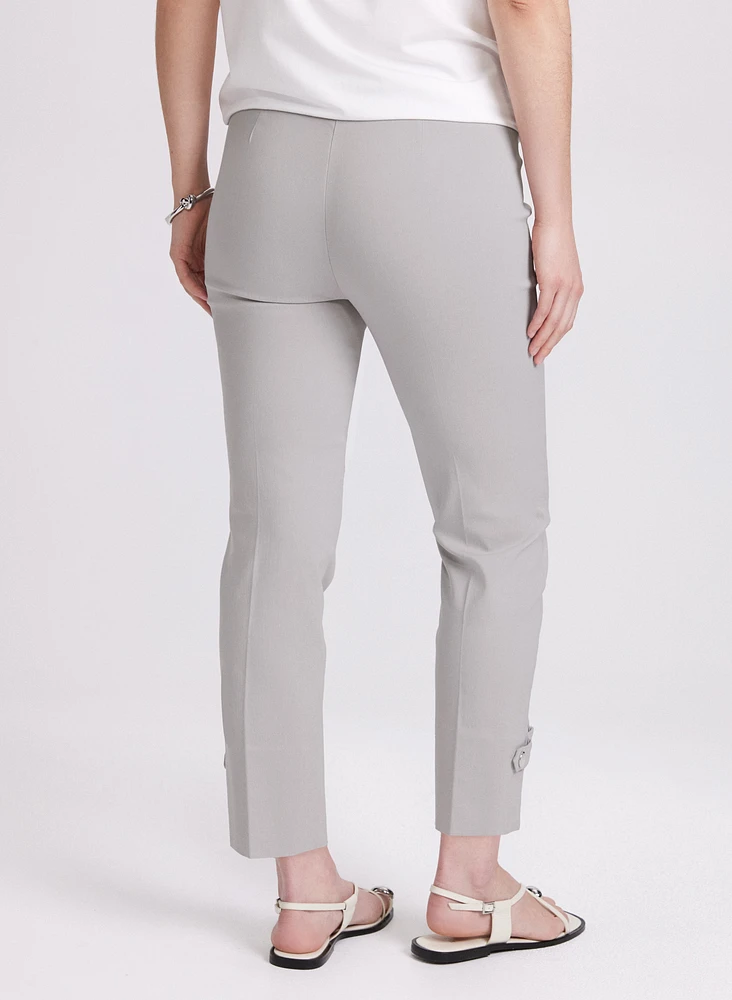 Sofia Slim-Leg Pants - Short