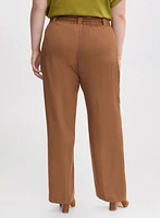 Olivia Tencel Wide-Leg Pants – Short