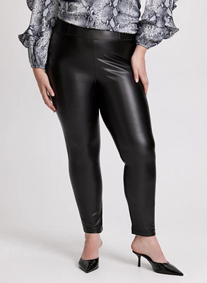 Legging Essentiels en cuir végane