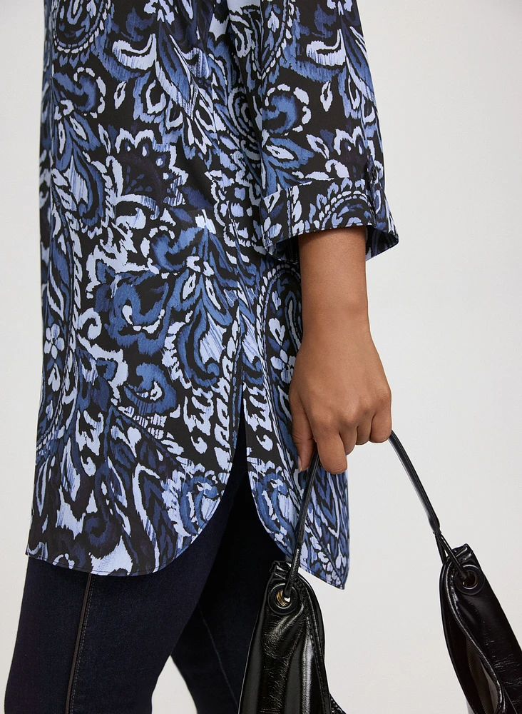 Paisley Tunic Blouse