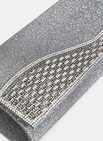 Rectangular Glitter Clutch