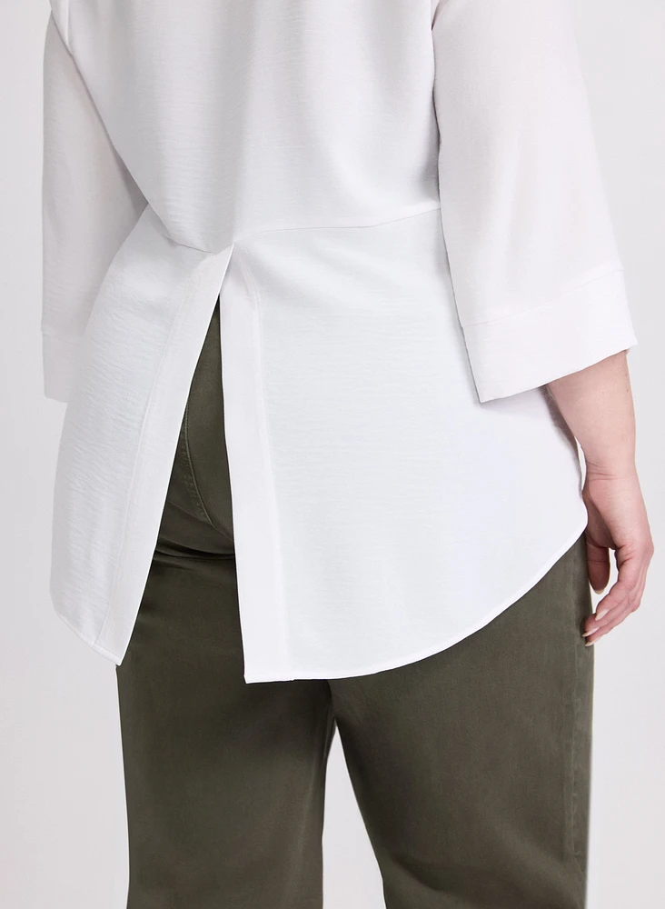 Blouse à manches 3/4