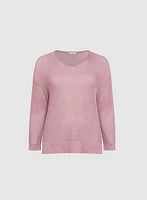 Pull en tricot ajour