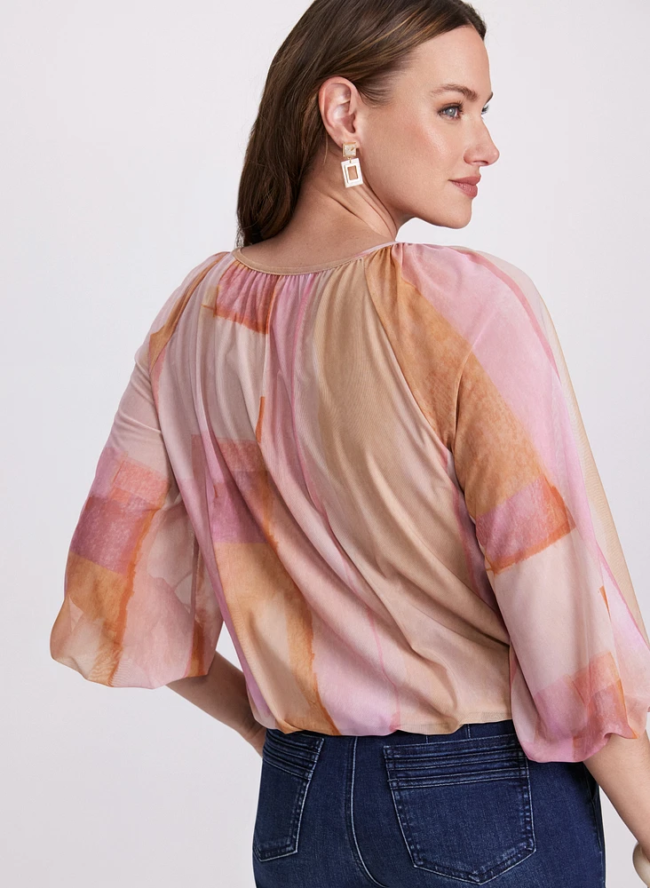 Balloon Sleeve Top