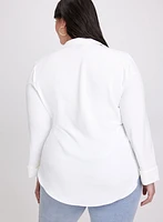 Joseph Ribkoff - Pearlized Button Blouse