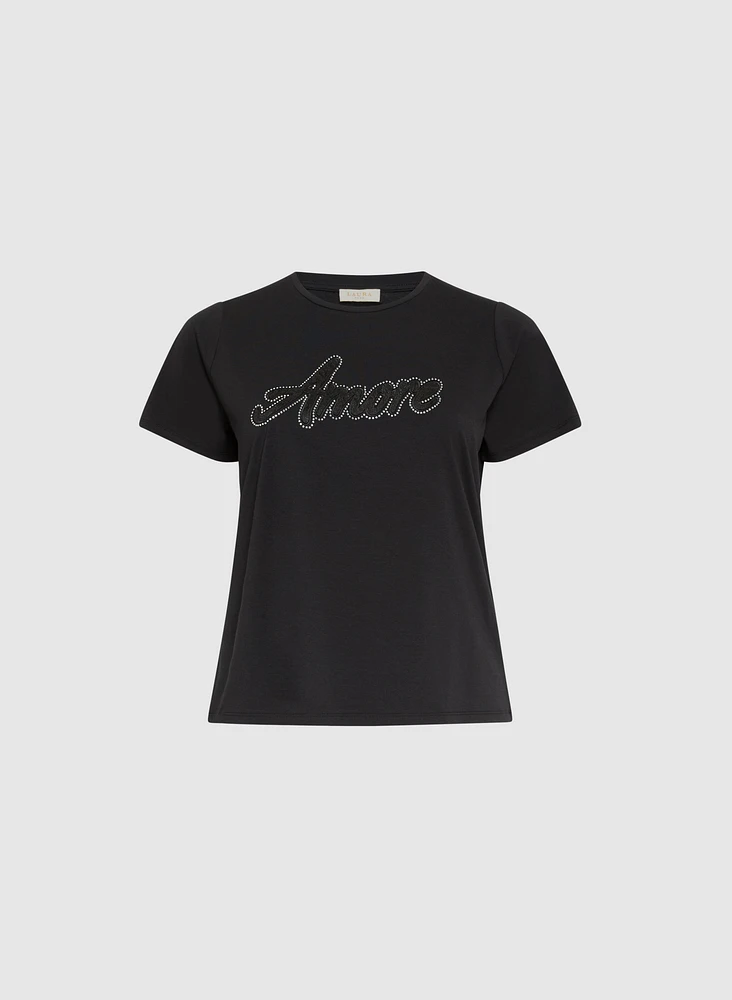 'Amore' Cotton & Modal T-Shirt