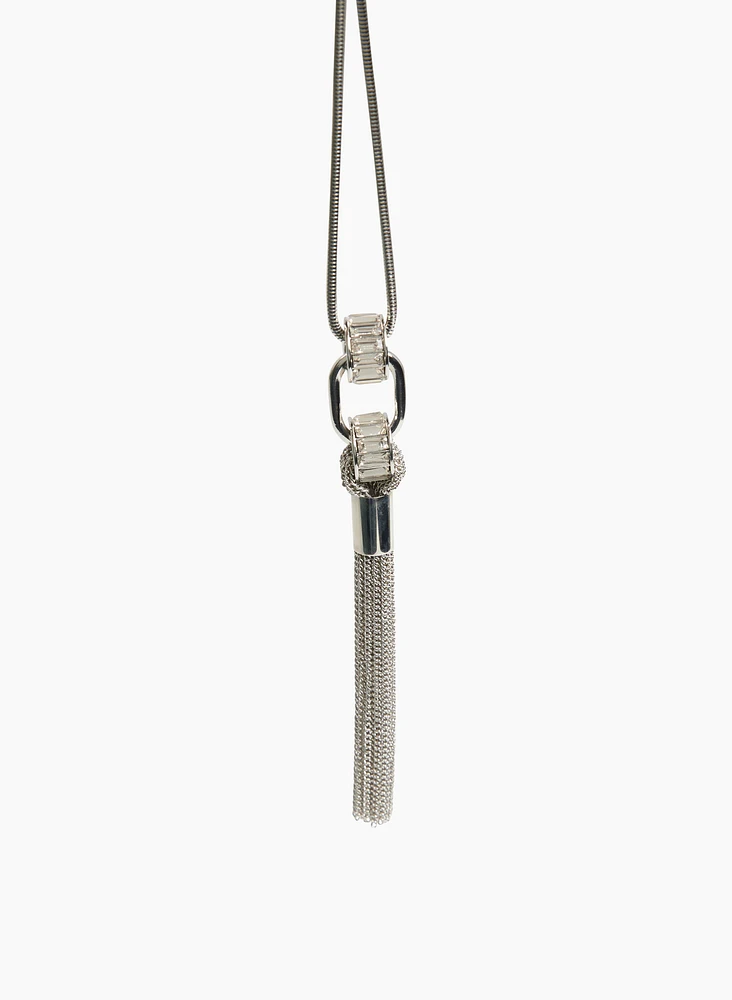 Chain Tassel Pendant Necklace