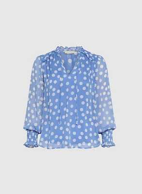 Polka Dot Blouse