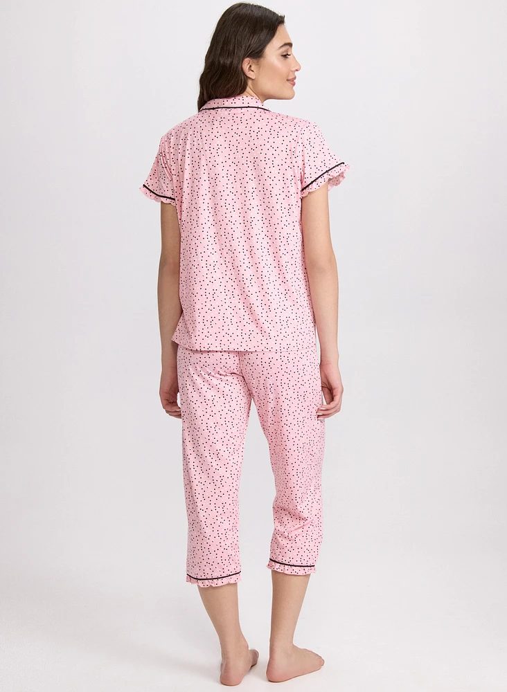 Polka Dot Pyjama Set