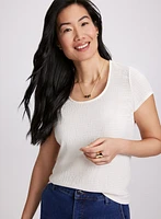 Textured Knit Top