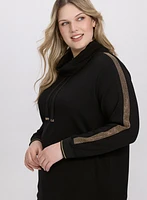 Rhinestone Sleeve Top