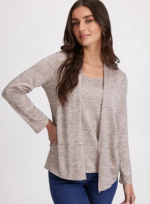 Layered Long-Sleeve Top