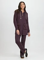Mock Neck Scuba Tunic