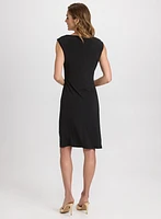 Robe en jersey à imprimé floral
