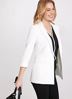 Open-Front Longline Blazer