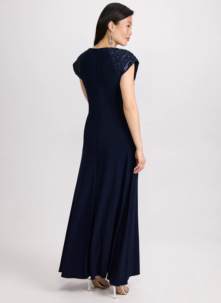 Sequin Embellished Dress