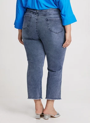 Joseph Ribkoff - Straight Leg Ankle Jeans