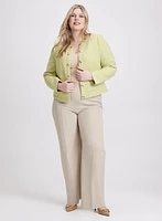 Veste en bouclé et pantalon Olivia