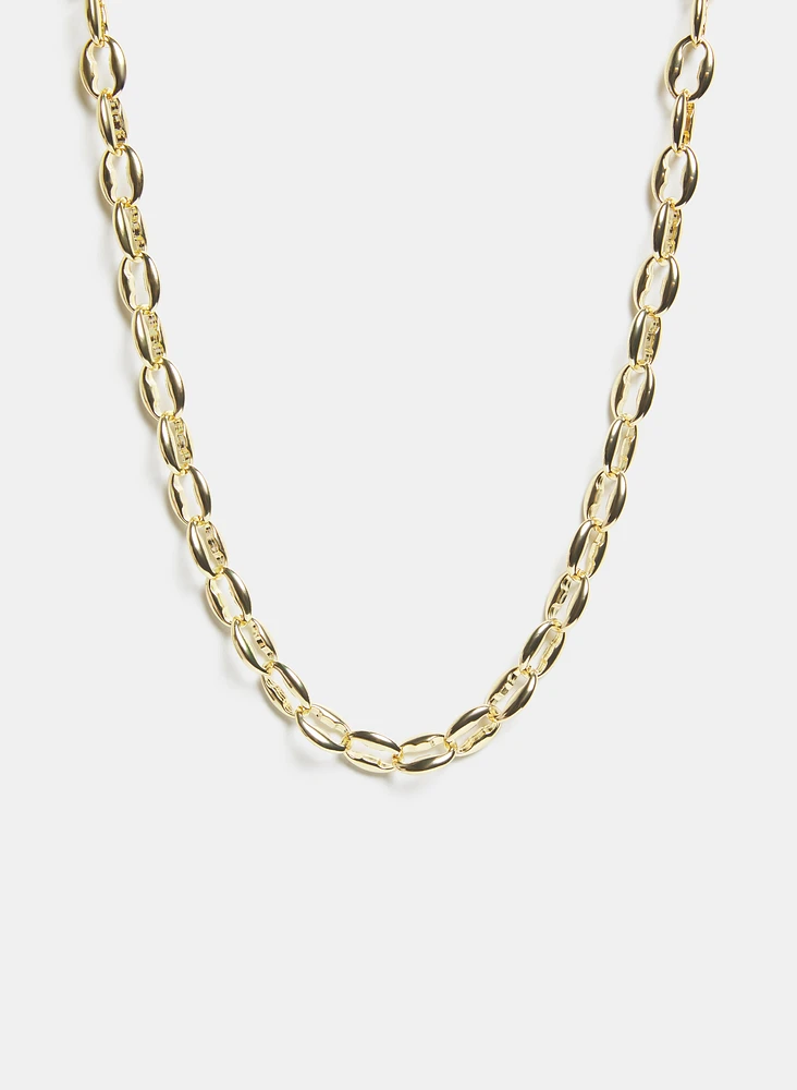Oval Link Necklace