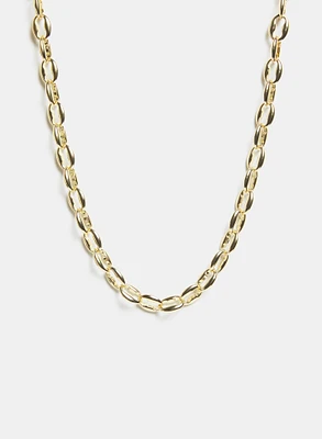 Oval Link Necklace