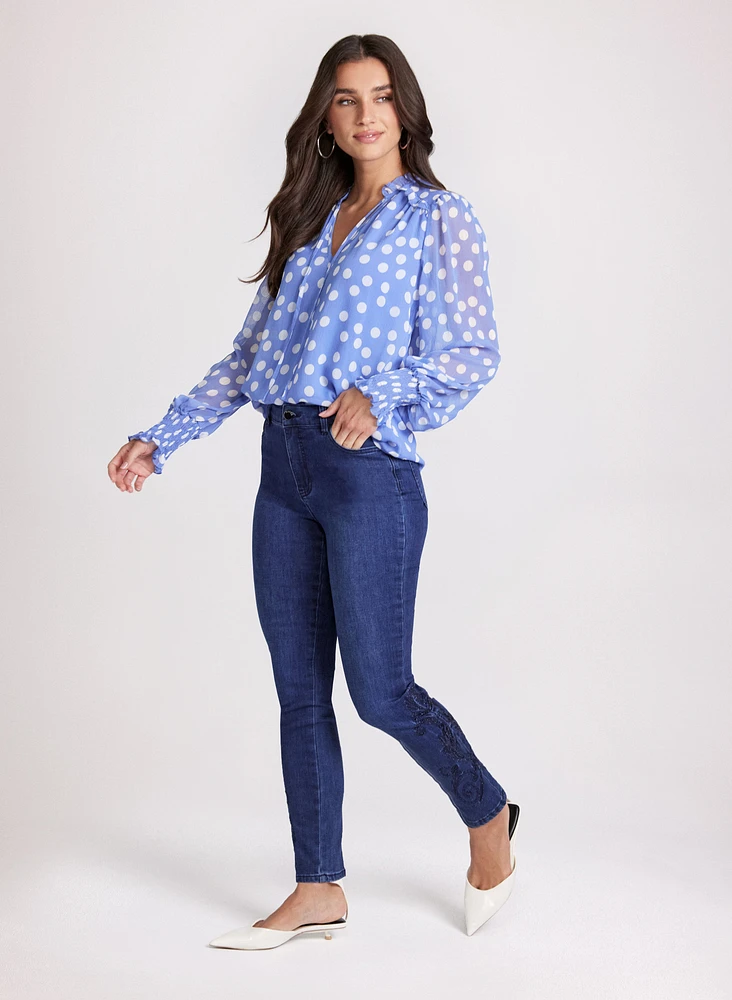 Polka Dot Blouse