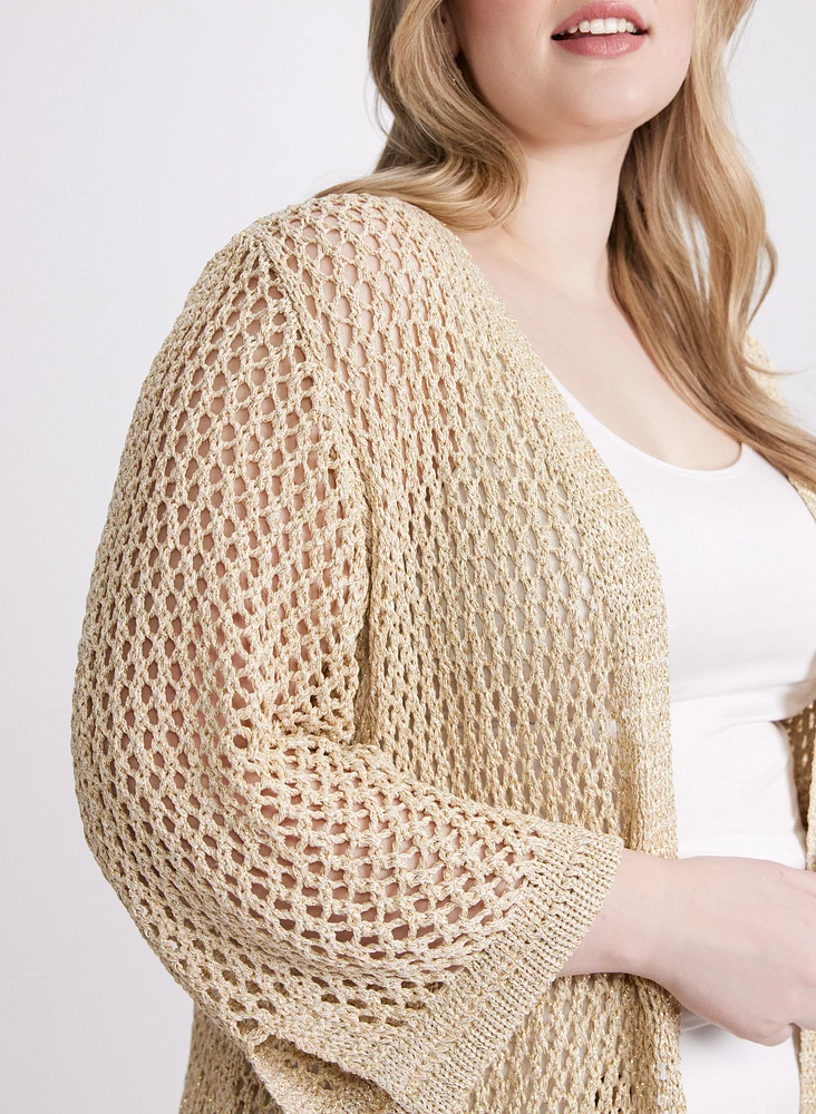 Open Knit Cardigan