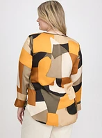 Joseph Ribkoff - Geometric Print Blouse