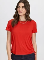 T-shirt à cordons de serrage