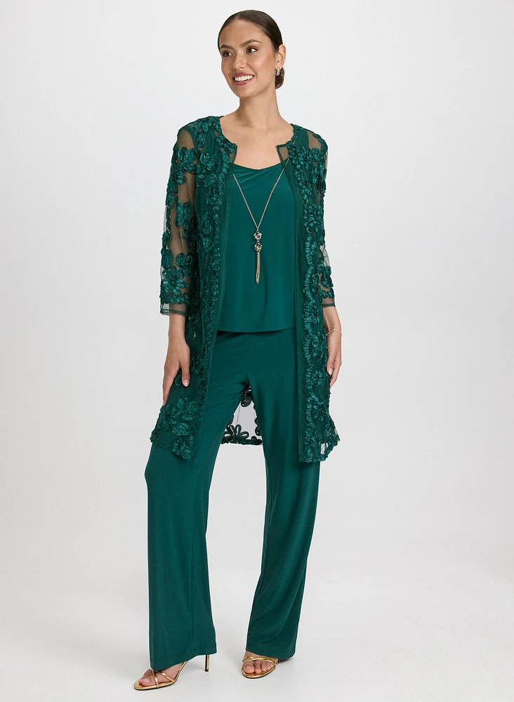 Floral Embroidered Jacket