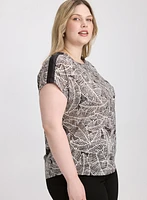 Leaf Print T-Shirt