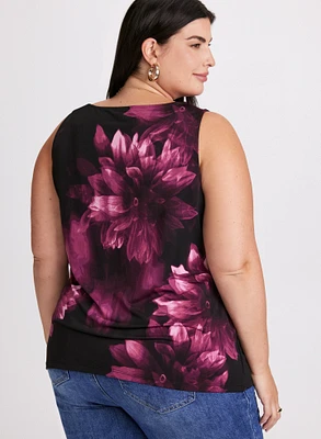 Floral Sleeveless Top