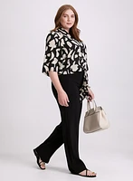 Joseph Ribkoff - Pull-On Wide-Leg Pants