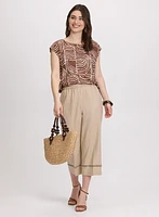 Abstract Print Top