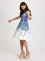 Floral Print Sleeveless Dress