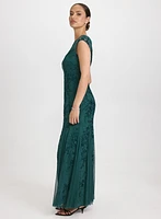Floral Embroidered Dress