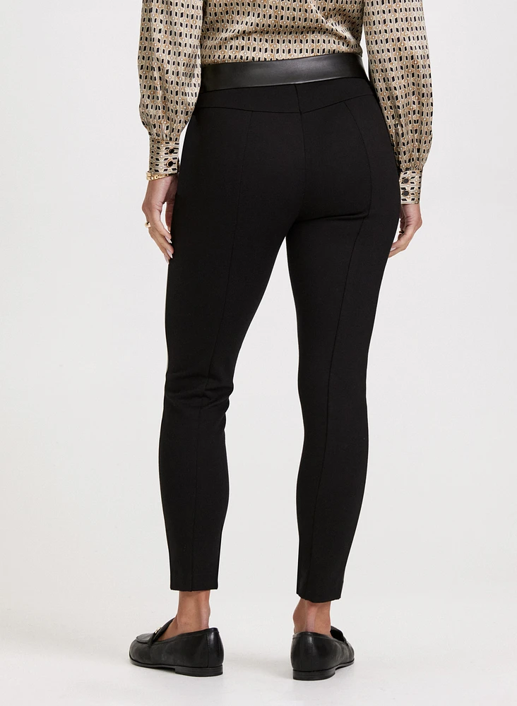 Chloe Vegan Leather Leggings