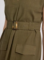 Robe poches cargo à ceinture