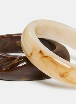 Resin Bangle Set