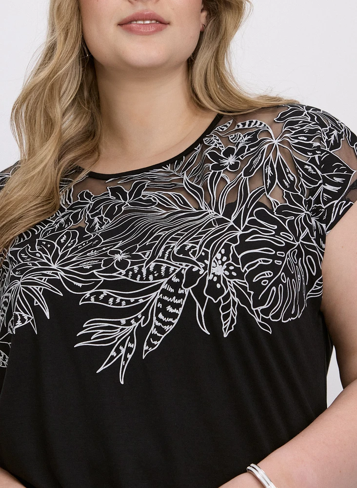 Mixed Floral T-Shirt