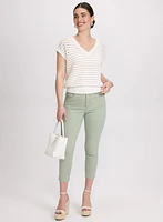 Open Knit Pullover