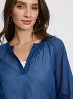 Blouse à manches ballon