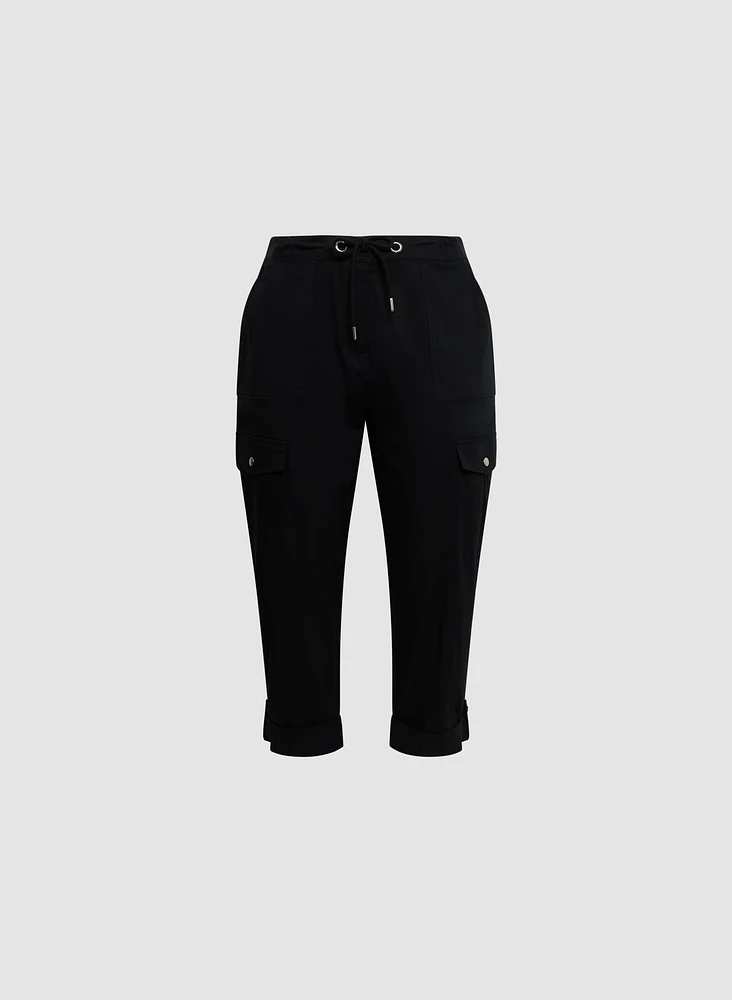 Cotton Cargo Capris