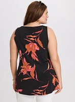 Floral Sleeveless Top